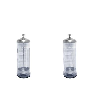 Yangyou 2X Disinfectant Jar Nail Art Salon Hairdressing Tools Disinfection Cup 1500ML