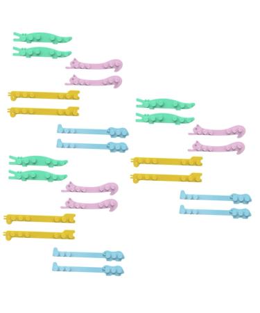 Gatuida 24 pc hooks for ear-facial cover Face cover Eargente Owid tissorn hooks for hanging mask ear protection mask hooks anti-strangulation hanger