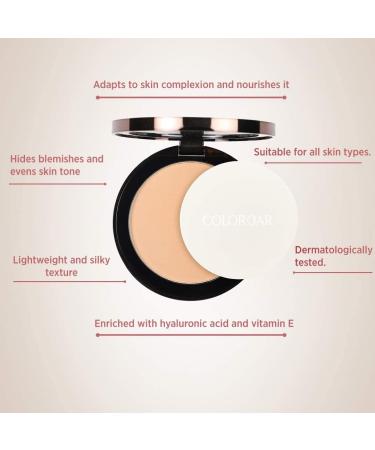 Colorba.r Perfect Match Foundation Classic Ivory 001 9gm | Matte Finish| Lightweight | Enriched with hyaluronic acid and Vitamin E - Buy Online on GoSupps.com