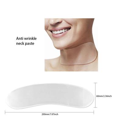 8-Part Reusable Silicone Anti-Fold Pad Set - Wrinkle Prevention & Elimination for Cleavage Chest and Eye Folds - Buy Online on GoSupps.com