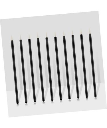 Beavorty 100pcs Eyebrow Brush Applicator Makeup Gadgets Eyeshadow Set Eye Brush Set Eyeliner Tool Eye Liner Wands Gel Makeup Brush Cosmetic Eye Makeup Tools Eyeliner Liquid White 10X0.5X0.5cm White - Buy Online on GoSupps.com