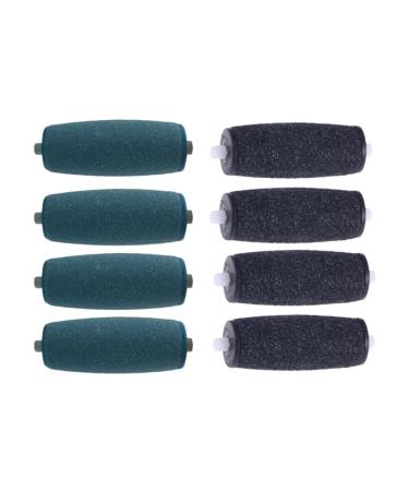 8st Electric File Replacement Roller Head To remove dead skin coarse reel replacement roller heads Pedi Refills Roughly replace pedi feet.