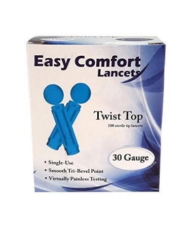 Easy Comfort Twist TOP LANCETS by Home Aide Diagnostics Inc.