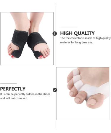 Buy 2 Pairs of Adjustable Adult Foot Adjusters - Straighteners & Separators for Ultimate Comfort | International Shipping Available - Buy Online on GoSupps.com