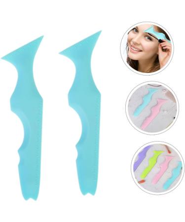 2pcs Multi-Function Shield Eyeliner Applicator Eyelash Lash Guide Aid Beauty Ruler Stencil - Buy Online on GoSupps.com