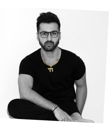 TOPPERFUN Men's Necklaces Chai Symbol Necklace Women Necklace Charm Chain Necklace European and American Miss - Buy Online on GoSupps.com