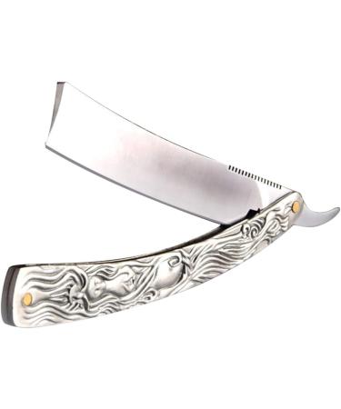 FOMIYES 2-Piece Manual Razor Set for Men - Premium Stainless Steel Hair & Beard Razor for Precision Grooming - Buy Online on GoSupps.com