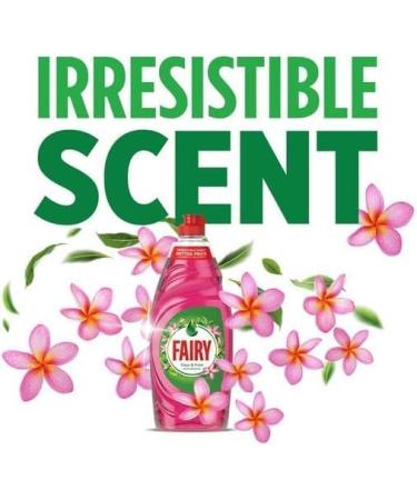 Fairy Clean & Fresh Pink Jasmine Washing Up Liquid 1015ml - PACK OF 2 - Buy Online on GoSupps.com