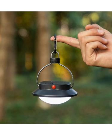 Surborder LED Camping Lantern - Portable Night Light with 3 Modes for Outdoor Hiking, Hurricane Power Outages & Emergencies - Black - Buy Online on GoSupps.com