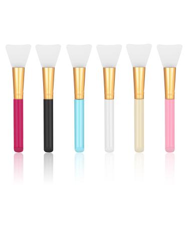 Molain Mask Brush Face Applicator Silicone Skincare Lotion Cream Fan Tools Cosmetic Spatula Brushes Applying Set Makeup Aesthetic Facials Esthetician Body Skin Self Care Products for Girls (6 PCS) - Buy Online on GoSupps.com