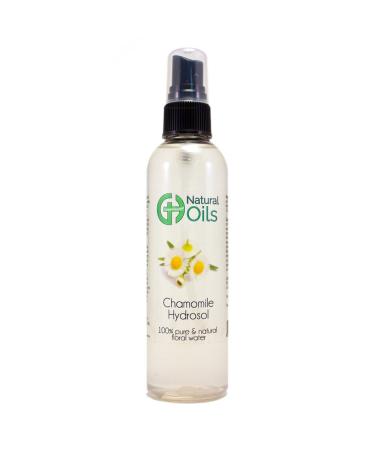 Chamomile Hydrosol (Floral Water) - 4 fl oz Plastic Bottle w/Black Spray Cap