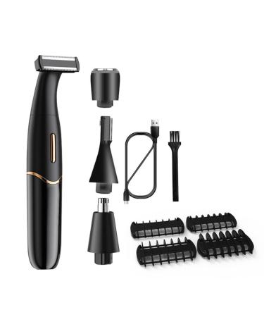XPTIECK 4-in-1 haircut razor for the genital area women bikini zone sensitive razors hair razors facial and beard cutters b
