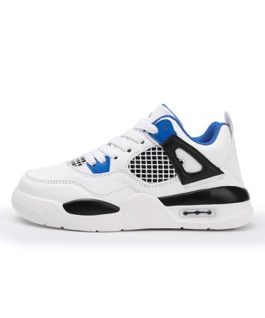 Adoff basketball shoes for children universal casual shoes for boys and girls sports shoes children's shoes 36 EU blue white