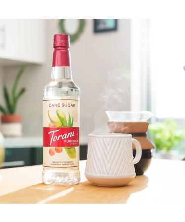 Torani Pure Made Cane Sugar Sweetener PET Bottle 750 milliliters & Flavored Flavour Syrup Pump for 750ml Sugar Sweetener + Syrup Pump - Buy Online on GoSupps.com