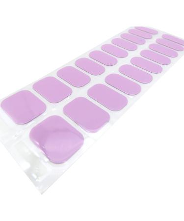 Semi Cured Gel Nail Strips 23 PCS Gel Nail Polish Stickers Wraps Adhesive Gel Nail Stickers with Nail File Stick and Sealing Strip(D) - Buy Online on GoSupps.com