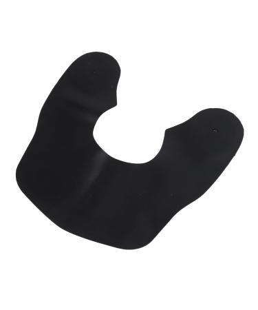 Hair Dye Collar Black Hair Cut Cape with Waterproof Design Barber Cape for Home and Barber Shop