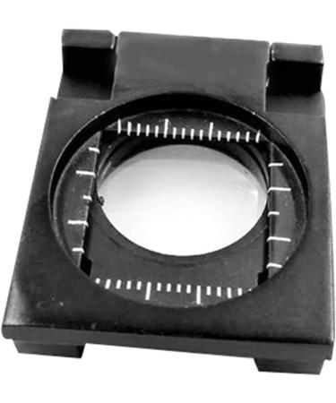 Magnifying Glass 10X Mini Three-Folding Magnifier Metal Magnifier Magnifying Glass with Scale for Textile Optical Pocket Magnifier for Reading Foldable Magnifier Loupe- with Scale for Textile Optical - Buy Online on GoSupps.com