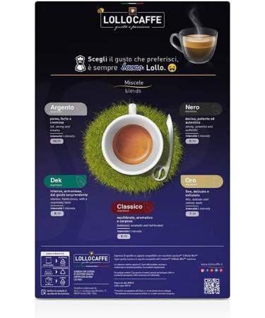 Caff Lollo Lolo 200 Capsules Compatibel Lavazza A Modo Mio Espresso Gold Blend - Buy Online on GoSupps.com