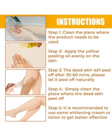 GFOUK Acanthosis Nigricans Dark Spot Peeling Oil - 1pcs - Buy Online on GoSupps.com