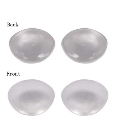Clear Silicone Triangle Gel Breast Enhancers Push Up Pads for Bikini Swimsuit & Sportswear - Waterproof Bra Inserts (Clear Big Abalone) - Buy Online on GoSupps.com