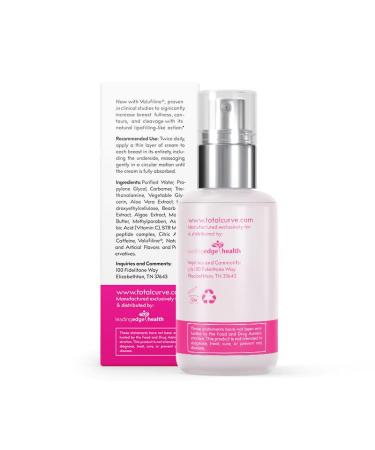 Total Curve Cream Lotion - Intensive Daily Breast Enhancement Therapy | Lifting & Firming | 1 Month Supply - Shop Now - Buy Online on GoSupps.com