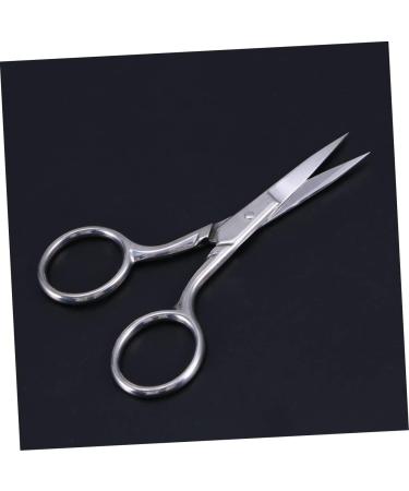 FRCOLOR Eyebrow Scissors Hair Scissors Hair Mustache Small Trimming Nail Safety Nose Hair Facial Trimmer Double Eyelid Sticker Mens Eyelash - Buy Online on GoSupps.com