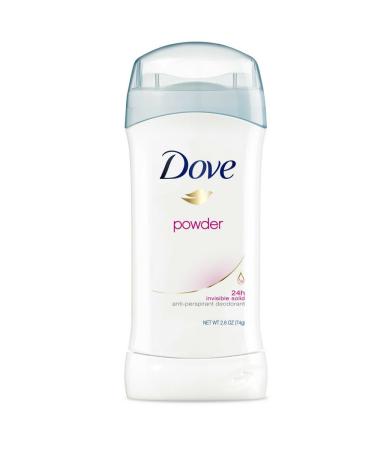 Dove Deodorant 2.6 Ounce Invisible Solid Powder (76ml) (6 Pack)