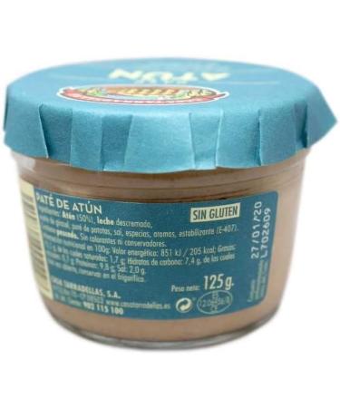 Casa Tarradellas Pat de At n 125g - Delicious Spanish Tuna Pate - Buy Online on GoSupps.com