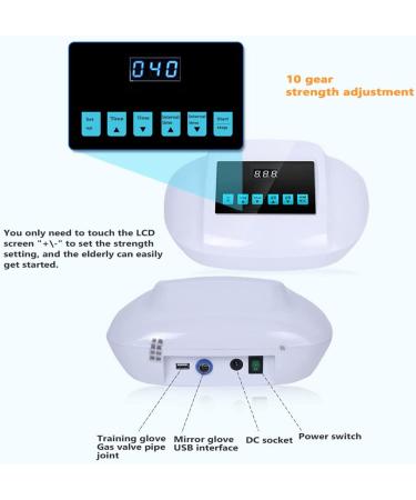 Hand Function Rehabilitation Robot Gloves 2nd Generation Upgrade Hemiplegia Stroke Arthritis Hand Finger Rehabilitation Trainer Robot Rehab Gloves Restorey Exercise Equipment - Buy Online on GoSupps.com