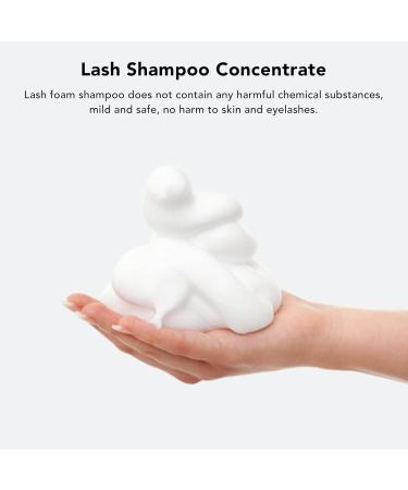Buy Eyelash Cleaner Concentrate - 10 Pieces | Foaming Shampoo for Eyelash Extensions | Deep Cleaning & Daily Care - Buy Online on GoSupps.com