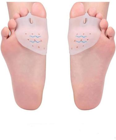 ALINZO Gel Toe Separator - Silicone Bunion Corrector for Women - Toe Straightener and Spreader for Hallux Valgus Correction - Transparent Silicone - Buy Online on GoSupps.com