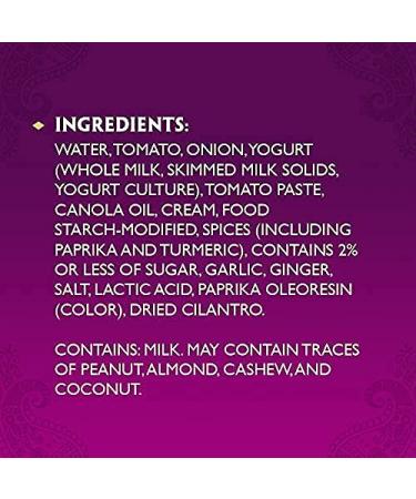 Patak's Tikka Masala Simmer Sauce - 15 Oz (Pack of 3) - Creamy Tomato, Onion, Cilantro & Spices - Gluten-Free & Vegetarian - Buy Online on GoSupps.com