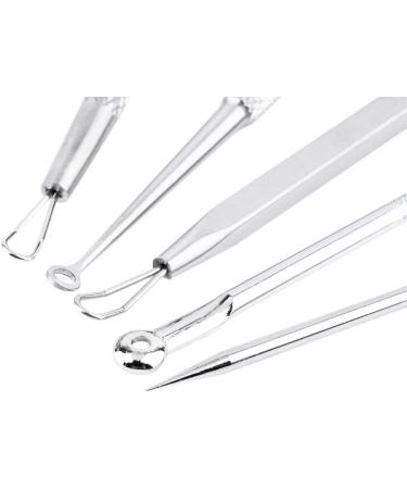 Xinsany Blackhead Remover Pimple Comedone Extractor Tools - Set of 5 - Buy Online on GoSupps.com