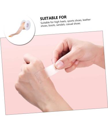 High Heel Pads - Multi-Functional Cushion Inserts | Heel Grips & Stickers | Adhesive Moleskin & Silicone Gel - 2 Rolls (Beige - Buy Online on GoSupps.com