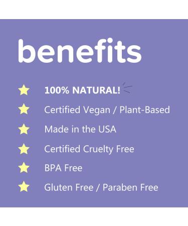 Crazy Rumors Virgo Zodiac Lip Balm - All Natural Plant Based Moisturizer | Earth Blend: Sweet Vanilla Fragrant Rose & Plum | Shop Internationally - Buy Online on GoSupps.com