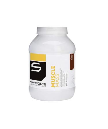 SYFORM Muscle Mass 1200 g fles cacaosmaak cacao 1200 g