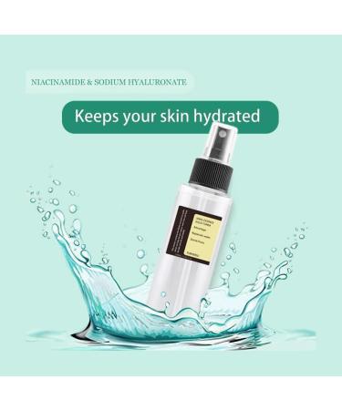 Snail Essence Solid Toner Spray | Hydrating Serum for Wrinkles Fine Lines & Dull Skin | 100ml - Replenish Water & Shrink Pores - Buy Online on GoSupps.com