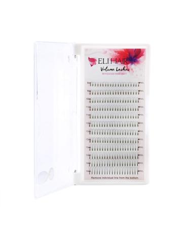 4D Premade Volume Eyelash Extensions Mix Length 8-14mm Russian Cluster Individual Eyelashes C Curl (4D Fans C Curl) 4D Fans C Curl