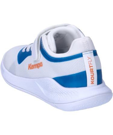 Kempa Unisex Children's Kourtfly Sports Shoes | Kids' Sneakers 33 EU White Blue - Shop Now! - Buy Online on GoSupps.com