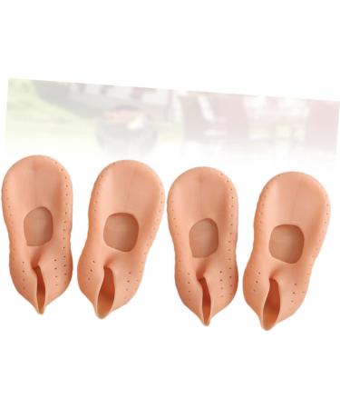 Beatifufu 2 Pairs Floor Socks Plantar is Unusual Moisturizing Socks Beach Socks Gel Moisturizing Sleeves Lightweight Socks Skin Color Socks Room Socks Moisturising Socks for Women Sebs Socks - Buy Online on GoSupps.com