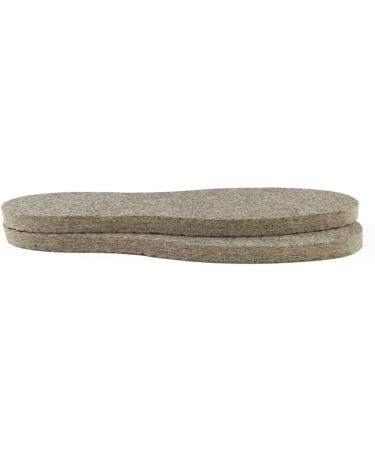 Wool Felt Insole - Adult Style 1327 Gray - Size 9 | Comfort & Warmth for Your Feet - Buy Online on GoSupps.com
