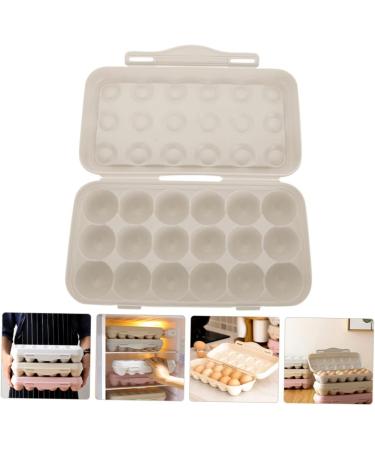 Uonlytech Box Outdoor Egg Carton Plastic Storage Bins Plastic Egg Tray Egg Trays Anti-collision Egg Rack Pp - Buy Online on GoSupps.com