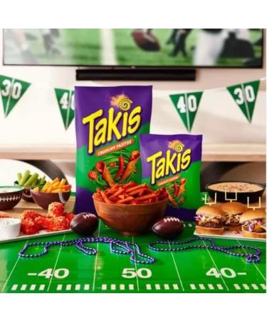  HEART FOR CARDS 1 x 92g Takis Tortilla Chips Crunchy Fajitas - Hot Chili Pepper & Fajita Flavour + Heartforcards Shipping Protection - Buy Online on GoSupps.com