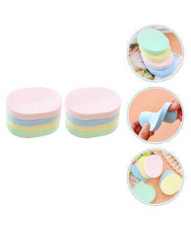 Buy FRCOLOR 24 Pcs Powder Puff Makeup Removal Sponge Pad | Colorful Exfoliation & Bath Loofah | Facial Cleaning & Scrubber Pads - International Shipping Available - Buy Online on GoSupps.com