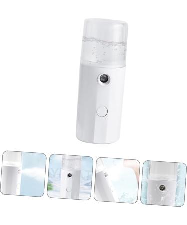 SOESFOUFU 1pc Hydrating Instrument Facial Mister Face Steamer Cool Mist Sprayer Mini Mister Electric Abs White - Buy Online on GoSupps.com
