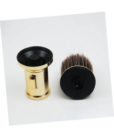 Beavorty 5-in-1 Retractable Powder Brush - Body Hair Cleaner & Makeup Shaving Brush - Ideal for Hairdressers and Home Use - Buy Online on GoSupps.com