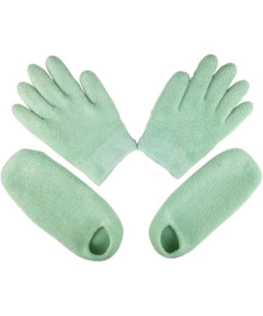 Healeved 4 Pairs Beauty Care Gloves Socks for Moisturizing Feet Hand Softening Gloves Moisturizing Gloves Overnight Glass Socks for Men Whiten Gloves Nursing Cover Foot Man - Buy Online on GoSupps.com