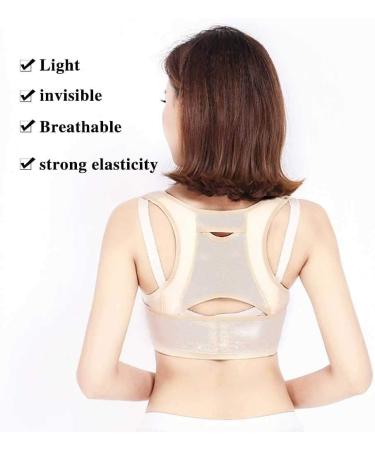 Invisible Back Brace Posture Corrector Adjustable Shoulder Support Brace Extension Belt for Women Tools - Buy Online on GoSupps.com