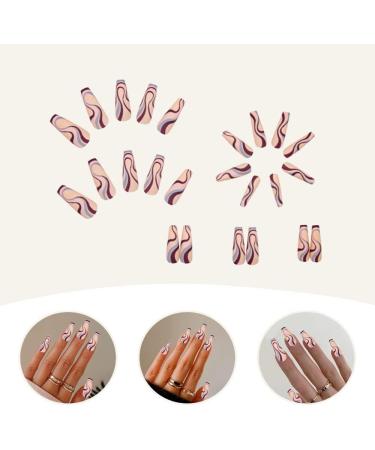 False Nails Exquisite Nail Tablets Glossy Nail Patches for Woman Girl Nail Care Home Salon - Buy Online on GoSupps.com