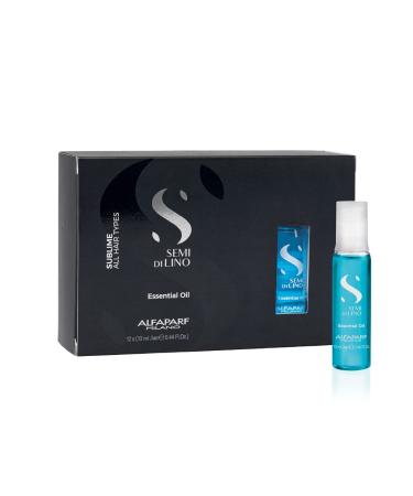 Alfaparf Milano Semi Di Lino Sublime Essential Hair Oil Treatment - 12 Vials - Professional Salon Quality - 5.28 Fl Oz - Buy Online on GoSupps.com